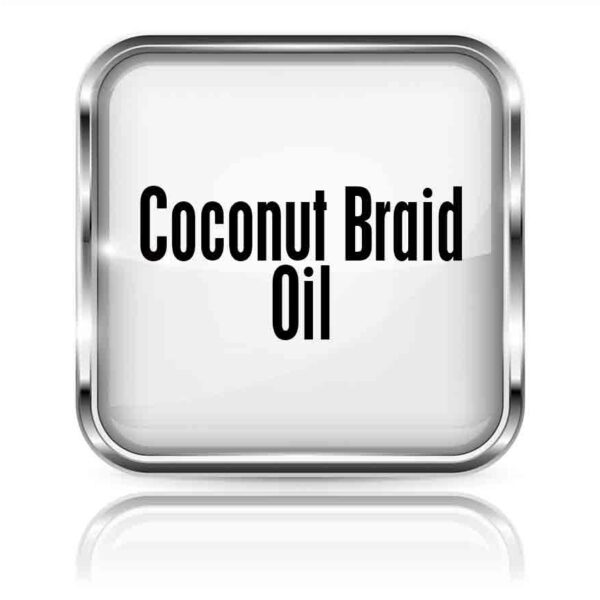 Coconut Braid Oil 4oz.